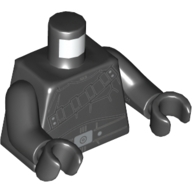 Lego tělo, černá (6252887)